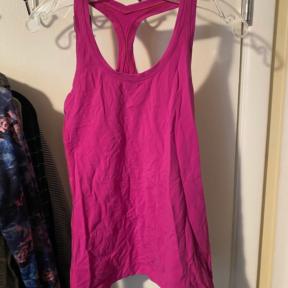 Fuchsia Lululemon tank